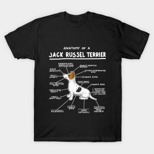 Anatomy of a Jack Russel Terrier T-Shirt